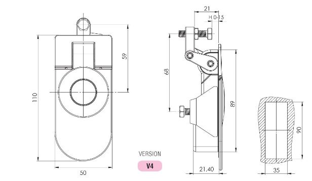 SIKIŞTIRMALI KİLİT BARELSİZ - H-0-15 mm