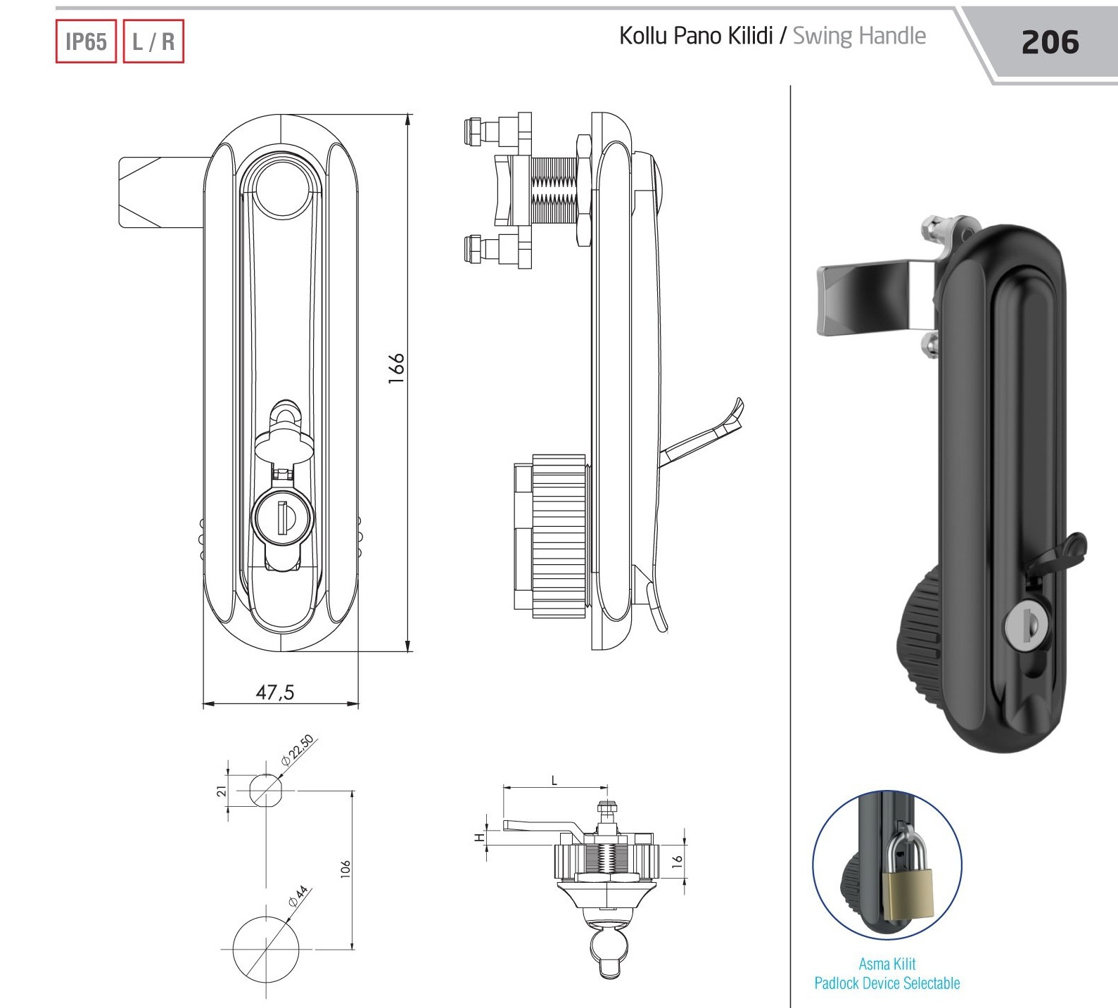 KOLLU KİLİT EURO KEY