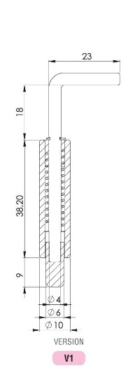 YAYLI MİL MENTEŞE 10 MM