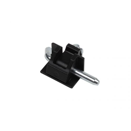 GEÇME MENTEŞE (1.2-1.8 mm) SİYAH BOYALI - DEMİR PİMLİ