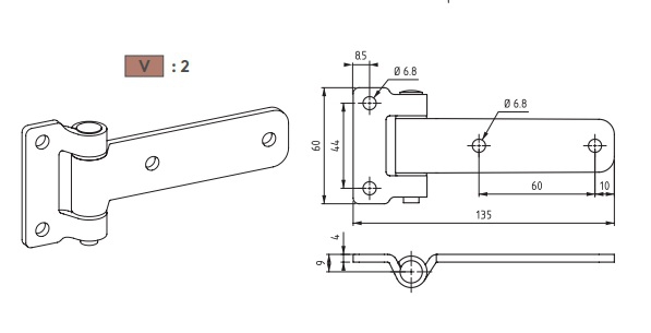 YAPRAK MENTEŞE SİYAH V2